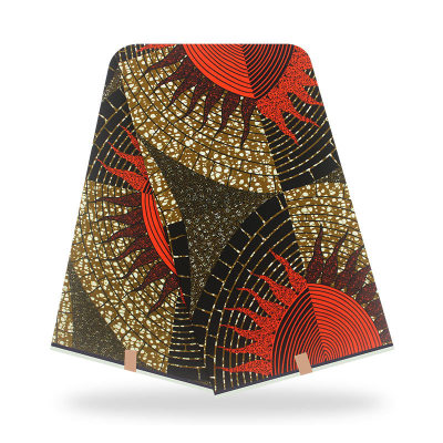 African Wax Fabric Africa Wax Fabric African Dress Fabric Pure Cotton 24*24 PCs Batik Cloth