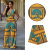 African Wax Fabric Fashion African Traditional Wax Cloth Dutch Wax Dye Cloth African Dress Cross-Border Dress Fabric