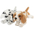 Simulation Plush Toys Pet Dog Figurine Doll Decoration Creative Crafts