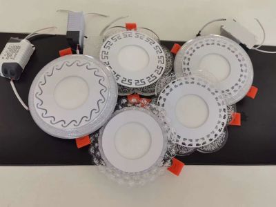 Two-Color round Panel Light