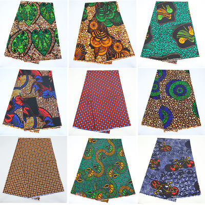 African Wax Fabric Cotton African Wax Fabric Batik Ethnic Style African Printed Fabric Currently Available