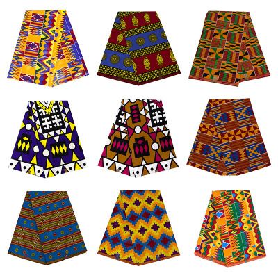 2020 Cotton African la bu Duplex Printing African Ankara National Costume Fabrics Currently Available Wholesale