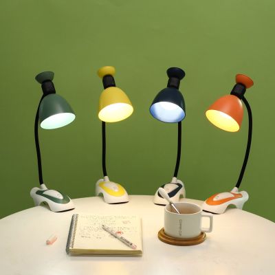 Functional Touch USB Cubby Lamp Student Desktop Office Bedroom Rechargeable Reading Light Led Eye Protection Desk Lamp