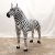 Large Simulation Zebra Plush Toy Simulation Animal Model Photography Props Home Decoration Gifts for Children and Girls