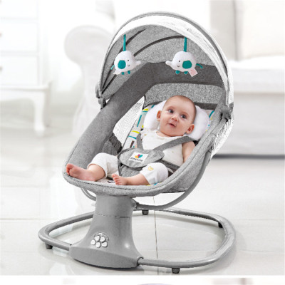 Baby Electric Rocking Chair Baby Coax Sleeping Artifact Newborn Cradle Bed Child Comfort Chair Lying Chair 0-3 Years Old