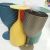 Goblet Colorful Plastic Cup Creative Multi-Purpose Drinking Cup