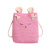 Small Bag Women's Crossbody Korean Style Student 2020 Soft and Adorable Japanese Style Fashion All-Match Cartoon Linen Shoulder Portable