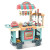 Xiongcheng 008-958 Children Play House Toy Kitchenware Trolley Boys and Girls Cooking Simulation Dining Car