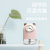 Cute Bear Humidifier USB Quartz Clock Colorful LED Car Mini Noiseless Bedroom Office Home Air Atomizer