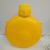Small Yellow Duck Donut Kettle Cute Cartoon Straw Cup Portable Lanyard Strap Plastic Cup