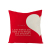 Linen Pillow Case Valentine's Day Letter Sofa Cushion Cover Customized Amazon Hot Home Ins Nordic Style
