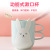 Factory Direct Sales Creative Snowflake Rabbit Mark Drinking Cup Large Cup Mouthwash Toothbrush Cup Simple Multi-Color Teeth Brushing Cup