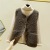 2020 Winter Short Korean Style Fur All-Matching Loose-Fitting Vest Tank Top Coat Lamb Wool Vest for Women