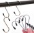 S-Shape Hook Multi-Functional Stainless Steel Traceless Hook/Portable Hook/Metal Hook 4 Pack