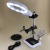 16129-15lc New Multi-Functional HD Desktop LED Light Auxiliary Clip Industrial Maintenance Welding Magnifying Glass