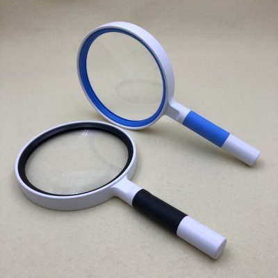 TH-80100 High Magnification Old Student Gift 100mm Large Lens Handheld Magnifying Glass