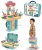 Xiongcheng Puzzle Play House Suitcase Tools, Medical Tools, Tableware, Dresser Set Parent-Child Interaction Toys