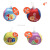 Toys for Children and Infants Learning Ball Animal Cognition Ball Baby's Holding Ball Toy Ball Rattle Ball 4-Inch Baby Cloth Ball