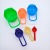 Binding Card Color 6Pc Plastic Measuring Spoon Measuring Cup Factory Direct Kitchen Tools Baking Utensils
