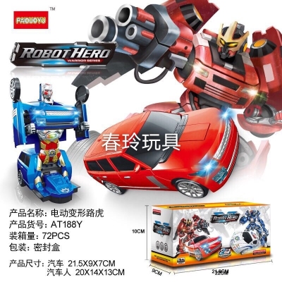 Transformers Toys Super Large Police Car Aircraft Bumblebee Transformation Robot Fire Truck Car Boy Model