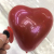 Double-Layer Ruby Red Heart-Shaped Rubber Balloons Pomegranate Red Peach Heart Balloon 36-Inch Chicken Hearts Balloon Wedding Ceremony and Wedding Room Balloon