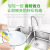 Kitchen Dish Brush Pot Artifact Press Liquid Box Spong Mop Combination Kitchen Detergent Automatic Liquid Adding Cleaning Brush