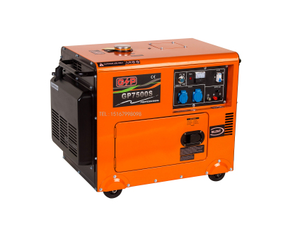 220V380V Copper wire 4KW soundproof diesel generator silent 1 or 3 Phase 