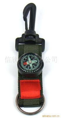 Factory Direct Sales New Multi-Purpose Buckle Compass Hanging Canvas Strap Compass Wholesale