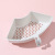 Internet Celebrity Best-Seller on Douyin Hot Pot Platter Plastic Rotating Hot Pot Basket Winter Best-Selling Double-Layer Vegetable Washing and Draining Basket