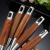 304 Stainless Steel Rosewood Handle Spatula Soup Spoon and Strainer Wooden Handle Spatula Kitchenware Set Household Shovel