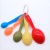 Baking Tools Binding Card Color Measuring Spoon, 5 Pieces Kitchen Utensils