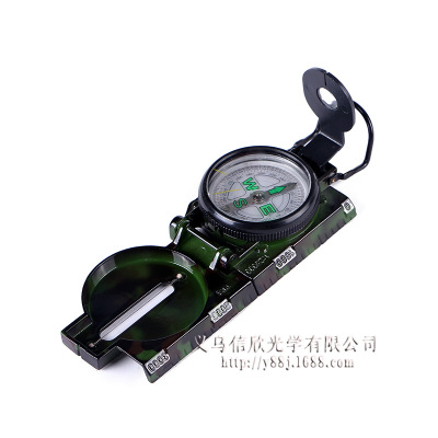 Fan Color Metal Compass Metal Frame High Precision Camping Outdoor Multifunctional Compass Compass Wholesale