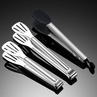 304 Stainless Steel Thick Steak Clip Hollow Kitchen Clip Food Barbecue Clip Food Clip Meat Clip Barbecue