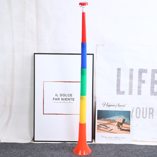 thickened four-section speaker with cover large four-section retractable cheer game fans speaker world cup plastic spot