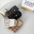 New Embroidered Bear Plaid Mid-Calf Length Socks for Women Thickened Fleece Warm Terry Socks Japanese Cute Towel Socks