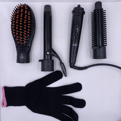 Three-in-One Multifunctional Hair Tools Hair Curler Hair Style Inner Buckle Comb Hairdressing Supplies