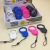 New Color Children's Plastic Handheld Portable Magnifying Glass Toy Science Mini with Light