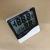 HTC-1 Electronic Hygrometer Large Screen Digital Temperature and Humidity Table with Clock Alarm Memory