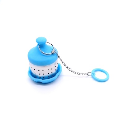 Silica Gel Christmas Style Tea Stainless Steel Silicone Tea Maker Silicone Tea Maker