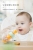 Baby Fresh Food Feeder Fruit Food Supplement Baby Fresh Food Feeder Squeeze Puree Bag Silicone Rice Cereal