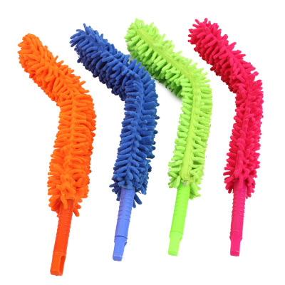 Duster Microfiber Flexible Chenille Retractable Duster Dust Remove Brush Chenille Duster Cleaning Supplies