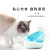 New Pet Supplies Footprints Plastic Hanging Cage Pet Slow Feeding Bowl Dog Basin Hanging Dog/Cat Bowl