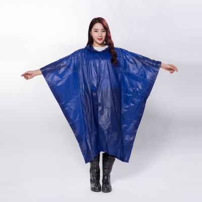 Dons Wang Yiwu Factory Direct Sales PVC Adult Multifunctional Poncho Outdoor Cloak European and American Hot with Currently Available