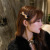 Korean Hairpin Women's Side Clip Retro Chanel Style Net Red Hair Clip Headdress Pearl Edge Clip Bang Clip BB Hairpin