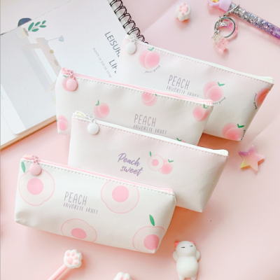 Fresh Pencil Case Pink Pencil Case Girl Pencil Case Student Stationery Bag Pencil Bag Stationery Box Pencil Case