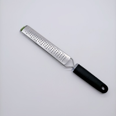 Non-Slip Handle Lengthened Stainless Steel Grater Cheese Planer Cheese Planer Flat Shredder Kitchen Gadget