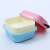 Children's Double Layer Lunch Box Cartoon Lock Tuck Box Mini Double-Layer Lunch Box Portable Infant Fruit Container