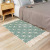 Jingyu Three-Color 60x90 Bedroom Cotton Braided Handmade Tassel Floor Mat Printed Tufting Craft Door Mat