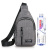 New Waterproof Oxford Men's Turbo Messenger Bag Shoulder Bag Leisure Junior High School Youth Mountaineering Chest Bag Small Bag