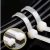 100 Pack White Transparent Zipper 14 Inch X0.25 Inch 50 Pound Strength Nylon Tie Band 370mmx4.8mm